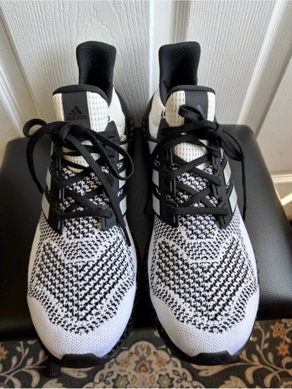 Adidas Ultra 4D Panda Oreo Black White Size 13 IG2262